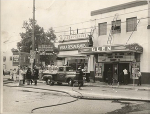 THREE GLEN BURNIE BUSINESSES HIT BY FIRE, 5-21-59 - TWO ALARMS